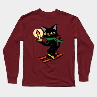 Candle ski Long Sleeve T-Shirt